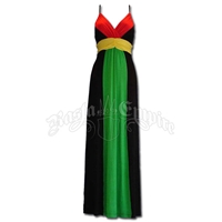 Rasta and Reggae Royal Empress Dress