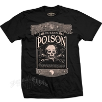 Seven Leaf Durban Poison Strain Black T-Shirt - Men's