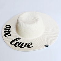 One Love Bob Marley Sun Hat - Women's