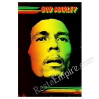 Bob Marley Face Poster  24