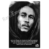 Bob Marley Get Up Stand Up Poster 24