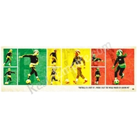 Bob Marley Football Rasta Poster 36