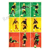 Bob Marley Football Poster 32