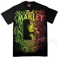Bob Marley Kaya Now Black T-Shirt - Men's