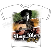 Bob Marley Natural Mystic White T-Shirt - Men's