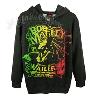 Bob Marley 1979 Wailers Live Zip Hoodie - Men's