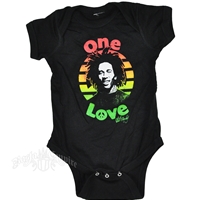 Bob Marley One Love Peace Creeper - Black