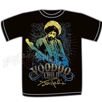 Jimi Hendrix VooDoo Child Black T-Shirt - Men's