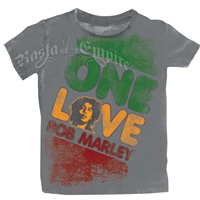 Bob Marley One Love (Jumbo) Ashalt T-Shirt  - Infant's