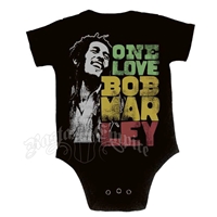 Bob Marley One Love Smile Creeper - Black