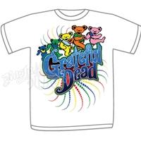 Grateful Dead Bears White T-Shirt - Toddler's