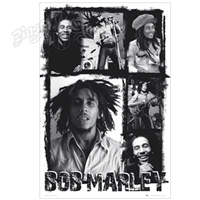 Bob Marley Photo Collage Poster 24