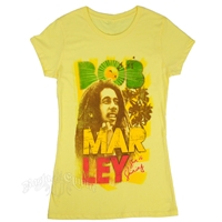 Bob Marley Sun Is Shining Banana T-Shirt - Women's