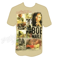 Bob Marley Trenchtown Rock Cream T-Shirt - Men's