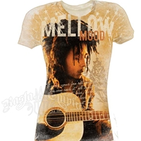 Bob Marley Mellow Mood Nude Colored T-Shirt - Women's