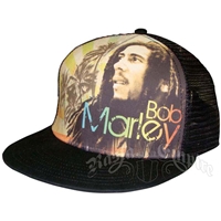 Bob Marley Island Trucker Cap
