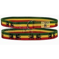 Bob Marley Rasta Woven Lion Belt
