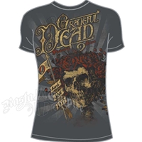 Grateful Dead Winterland Arena 1977 Charcoal T-Shirt - Men's