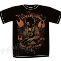 Jimi Hendrix Fillmore Black T-Shirt - Men's