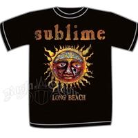 Sublime Sun Long Beach Black T-Shirt – Men’s