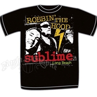 Sublime Robbin’ The Hood Black T-Shirt – Men’s