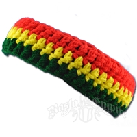 Rasta Crochet Headband