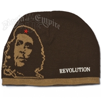 Che Guevara Revolution Brown - Beanie Cap