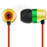 Rasta SkullCandy In-Ear Riot Buds