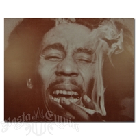 Bob Marley Smoking Sepia Print Photograph 11