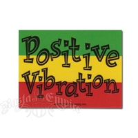 Positive Vibration Rasta Sticker