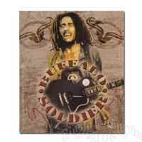 Bob Marley Buffalo Soldier Sticker