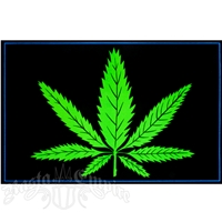 Leaf Blacklight Poster <br />  36