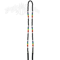 Rainbow Bead Eyeglass Holder Chain