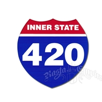 Inner State 420 Sticker