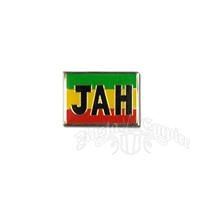 JAH Rasta & Reggae Hat/Lapel Pin