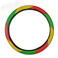 Rasta Steering Wheel Cover