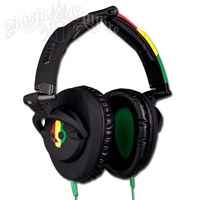 Rasta Over-Ear Skullcrushers Headphones