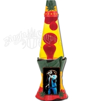 Bob Marley Lava Lite in Rasta Colors