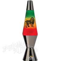 Conquering Lion of Judah Lava Lite in Rasta Colors