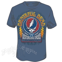Grateful Dead Winterland Arena 1977 Slate T-Shirt - Men's