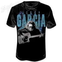 Jerry Garcia Acoustic Black T-Shirt - Men's