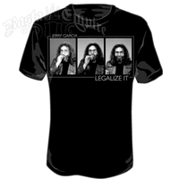 Jerry Garcia Legalize It Black T-Shirt - Men's