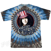 Jerry Garcia Captain Trips Tie Dye T-Shirt - Men's