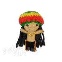 Irie The Rasta Man String Doll Magnet