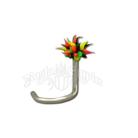Rasta Koosh Nose Stud Body Jewelry