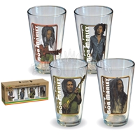 Bob Marley Retro Pint Mug Glass Set