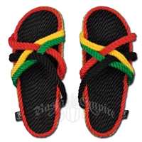 Rasta and Reggae Slip on Sandal