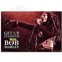 Bob Marley Get UP Stand UP Poster 36