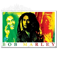 Bob Marley Colors Poster 36