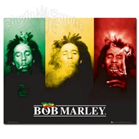 Bob Marley Smoke Flag Poster 20